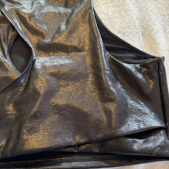 NEW Joe Fresh Sprt Bra Top Black - Picture 7 of 9